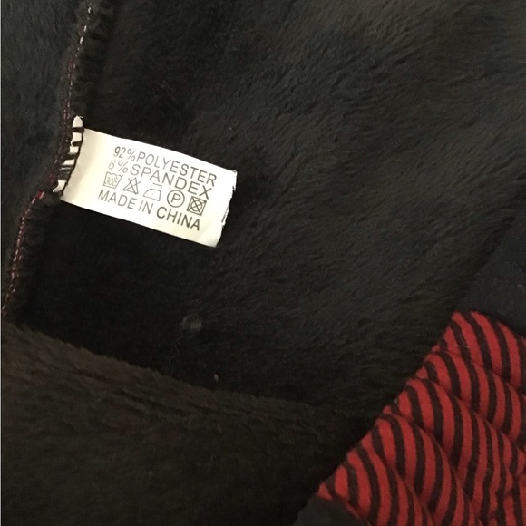 Paw Print Fleece Lined Leggings - Picture 7 of 7